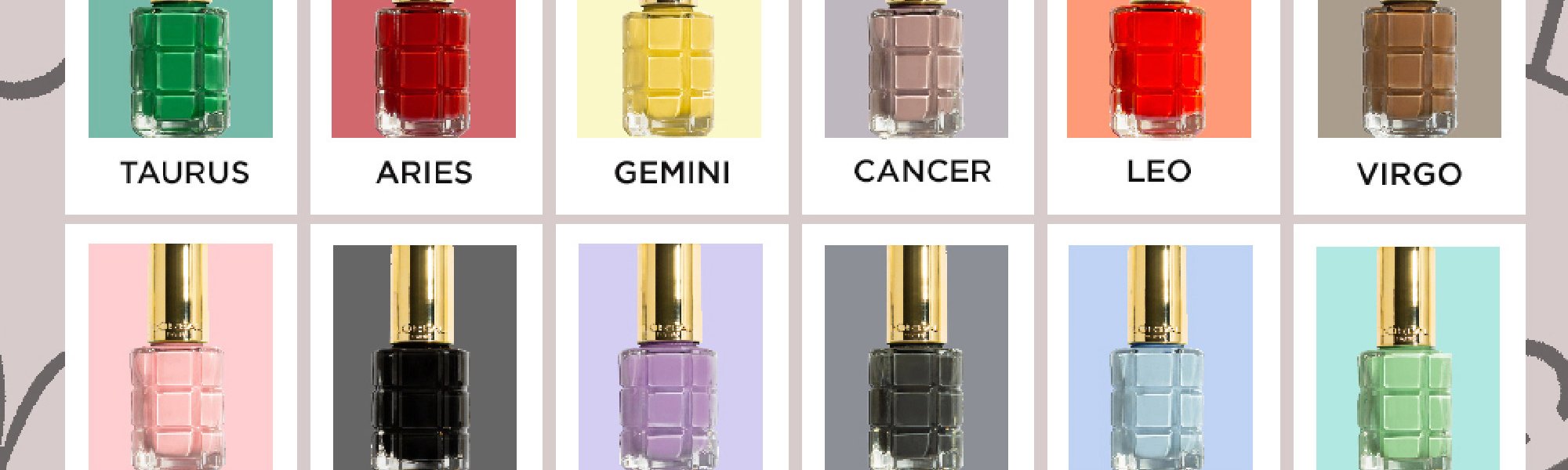 Find Your Go To Nail Colour By Zodiac Sign