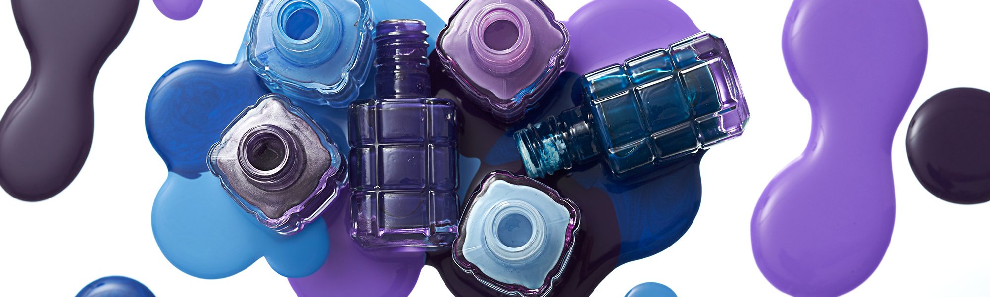 How To Wear Blue And Purple Nails Any Time Of Year