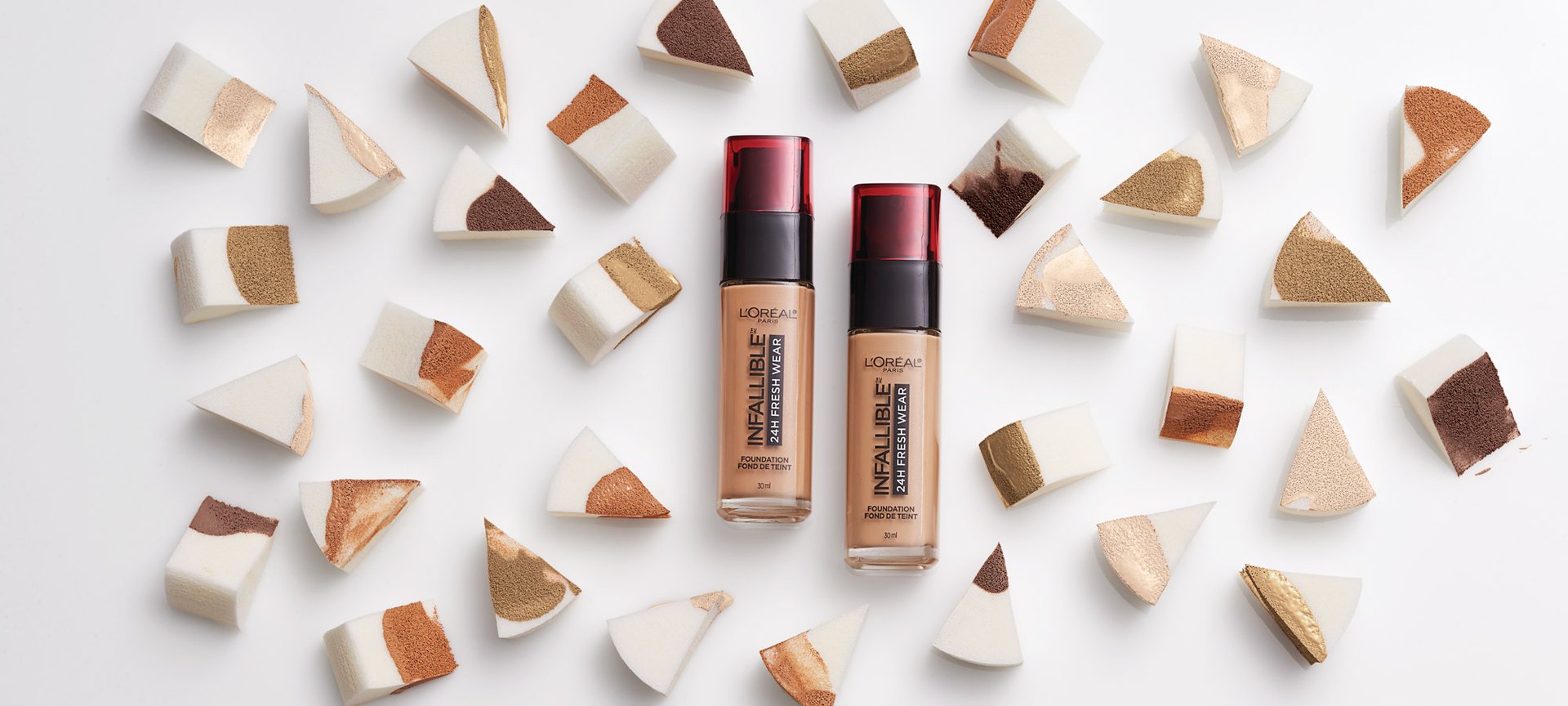 L'Oreal Paris Infallible Up To 24 HR Fresh Wear Liquid Foundation YOU  CHOOSE