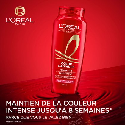 Color radiance permet de maintenir la coloration jusqu'à 8 semaines