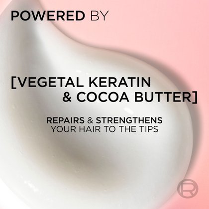 Dream length Sleek conditioner is formulated with plant keratin and castor oil to replenish and strengthen hair right down to the ends.