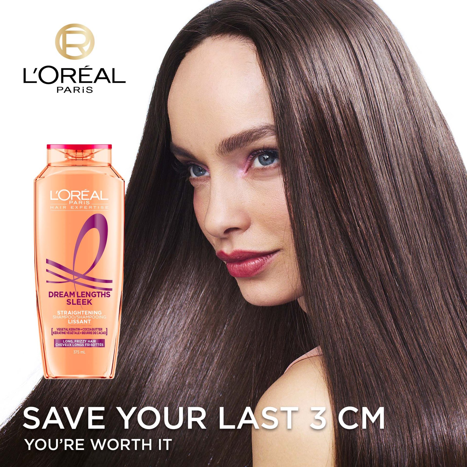 1 bottle of dream lenghts sleek length-saving shampoo