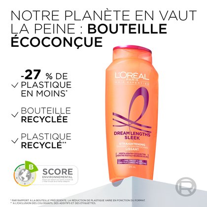 la nouvelle bouteille de dream lenghts sleek est ecoconçues
