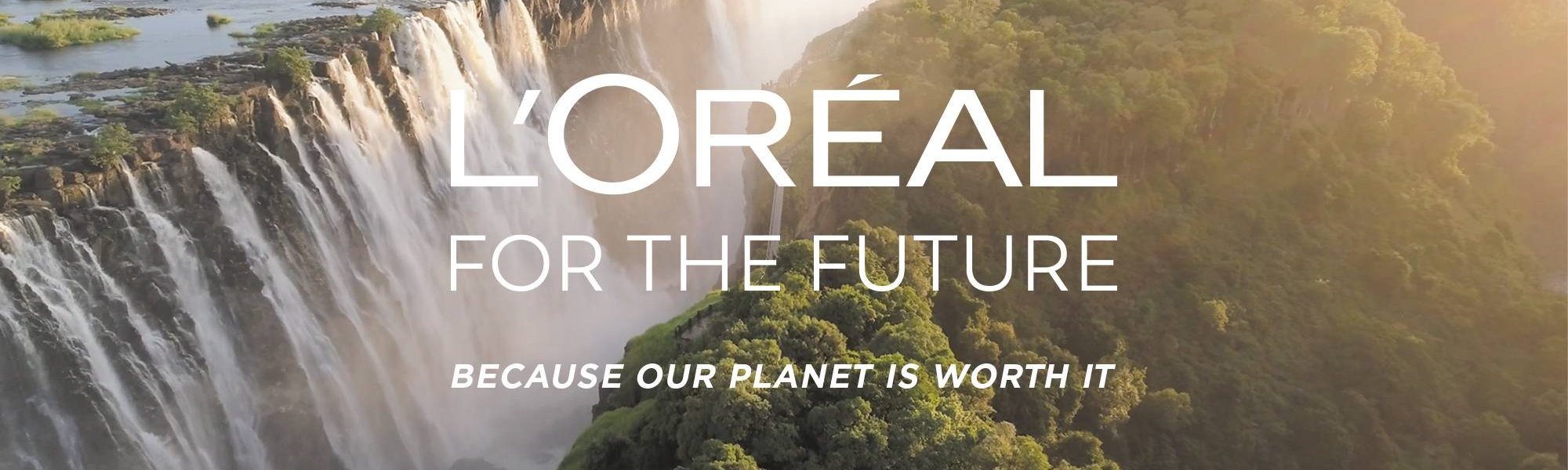 LOREAL PARIS SUSTAINABILITY KV 2000x900