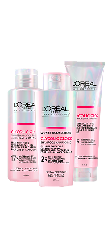 Glycolic Gloss Shine Trio Set | L’Oréal Paris