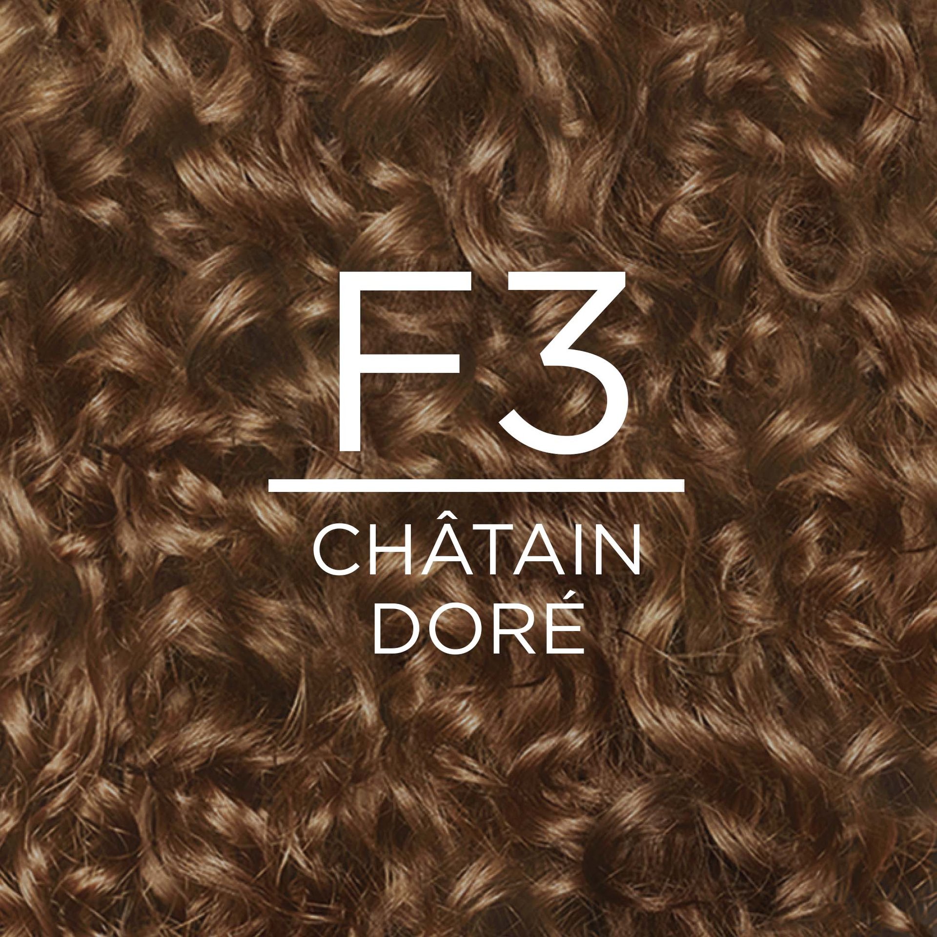 F3 Chatain Dore