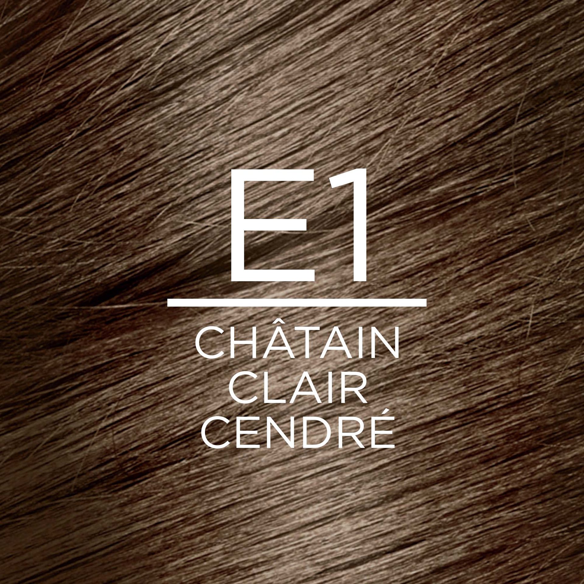 E1 Chatain Clair Cendre