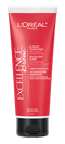 L’Oréal Paris Excellence Crème Ultimate Conditioner, red 120mL tube with black cap. Sulfate-free formula with Moisture Lock and Hyaluronic Acid to defy damage and extend colour.
