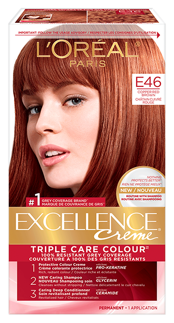 Excellence Creme E46 Copper Red Brown | L'Oréal Paris