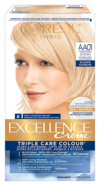 Excellence Creme Aa01 Ultra Light Ash Blonde | L'Oréal Paris