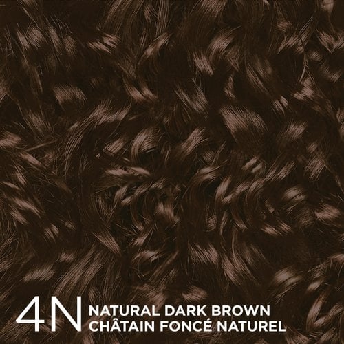 L'Oréal Paris Excellence Crème Universal Nudes 4N Châtain Foncé Coloration Permanente Swatch de la Coloration
