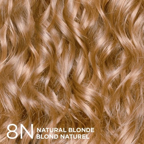 L'Oréal Paris Excellence Crème Universal Nudes 8N Blond Naturel Naturel Coloration Permanente Swatch de la Coloration
