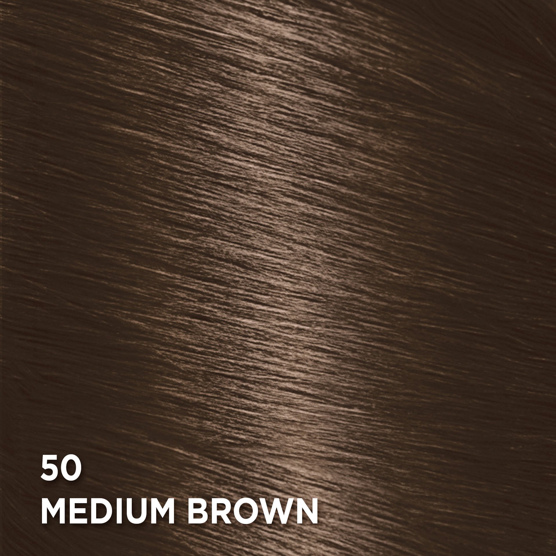 Swatch of the hair color Feria 50 Medium Brown