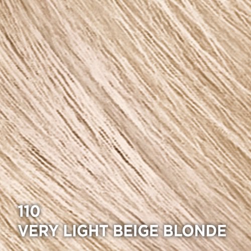 Swatch of the hair color Feria 110 Very Light Beige Blonde