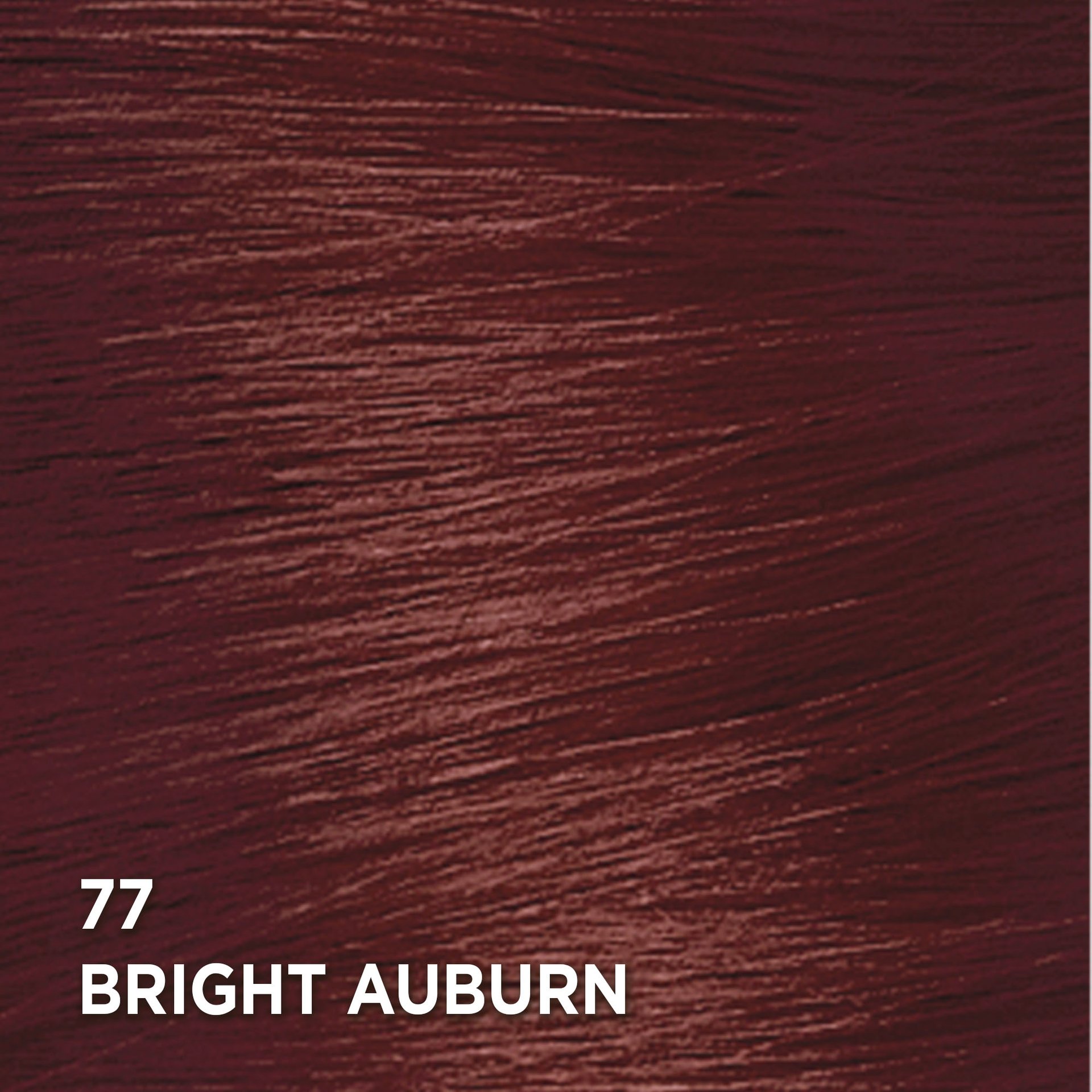 Swatch of the hair color Feria 77 Bright Acajou