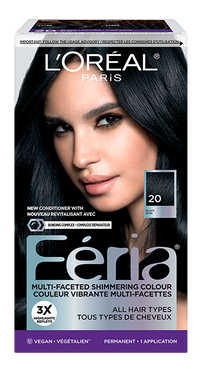 1 box of hair dy Feria 20 Black