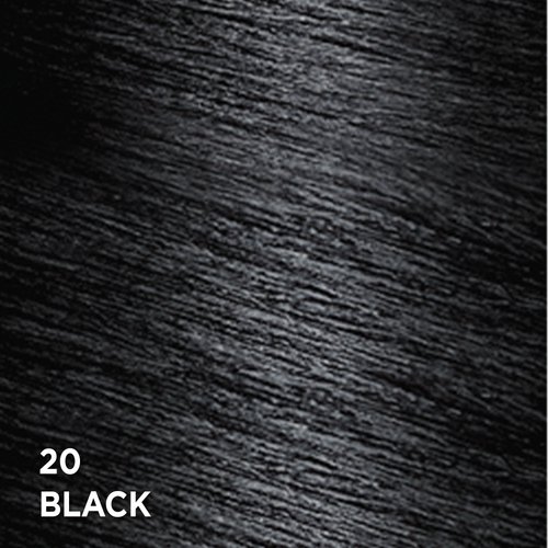 Swatch of the hair color Feria 20 Black