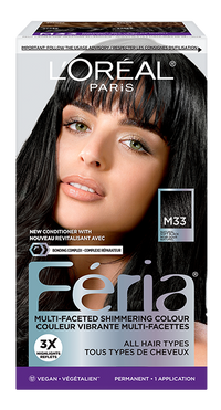 1 box of hair dy Feria M33 Natural Soft Black