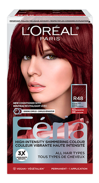 1 box of hair dy Feria R48 Intense Deep Auburn