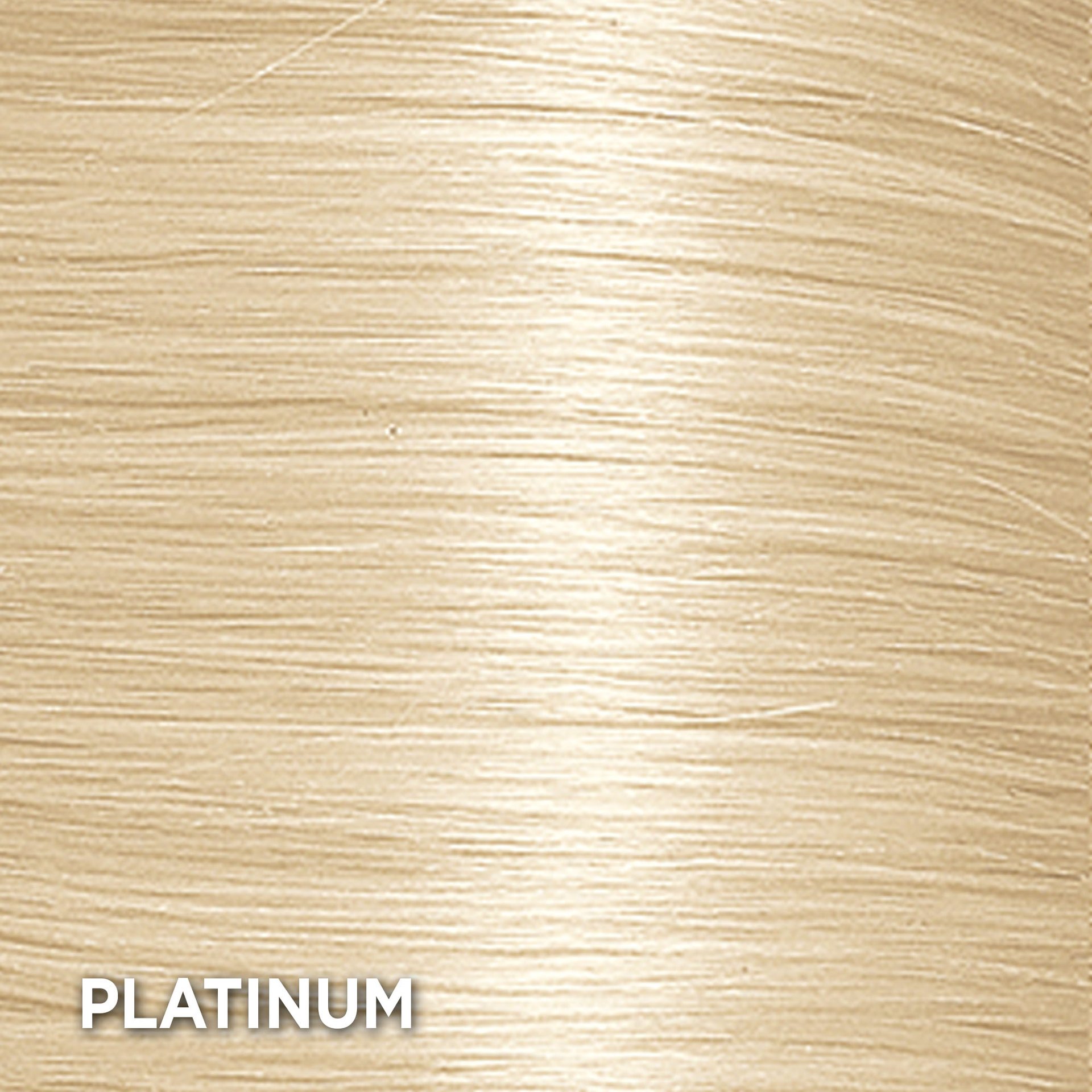 Swatch of the hair color Feria Platinum