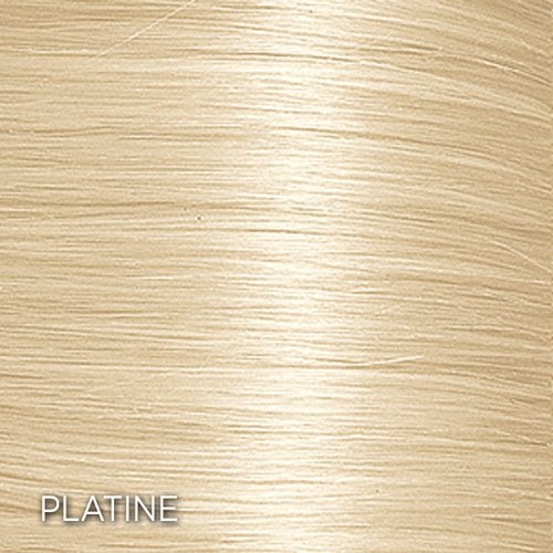 Rendu sur cheveux de la coloration Platine