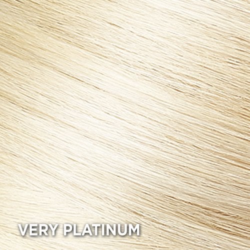 Swatch of the hair color Feria Very Platinum