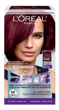 1 box of hair dy Feria V48 Intense Medium Violet