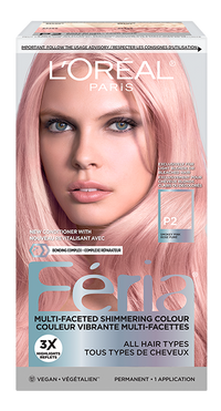 1 box of hair dy Feria P2 Smokey Pink