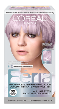 1 box of hair dy Feria P12 Smokey Lavander