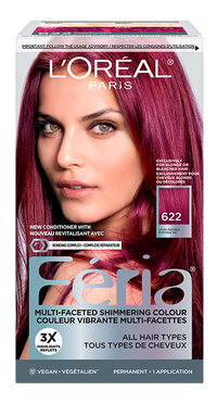 1 box of hair dy Feria 622 Vivid Fuchsia