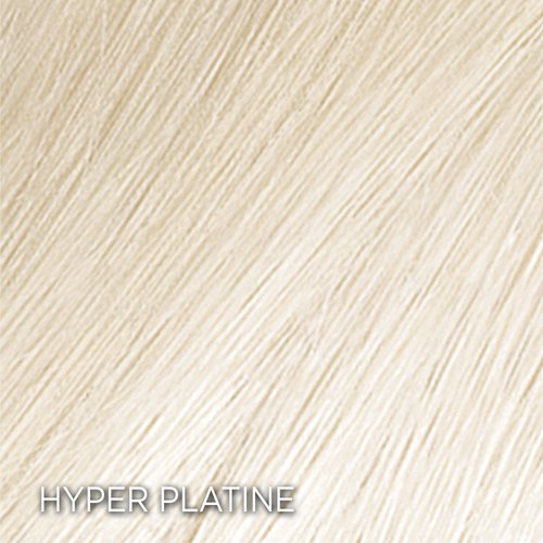 Rendu sur cheveux de la coloration Hyper Platinum