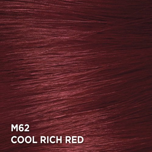 Swatch of the hair color Feria M62 Cool Rich Red