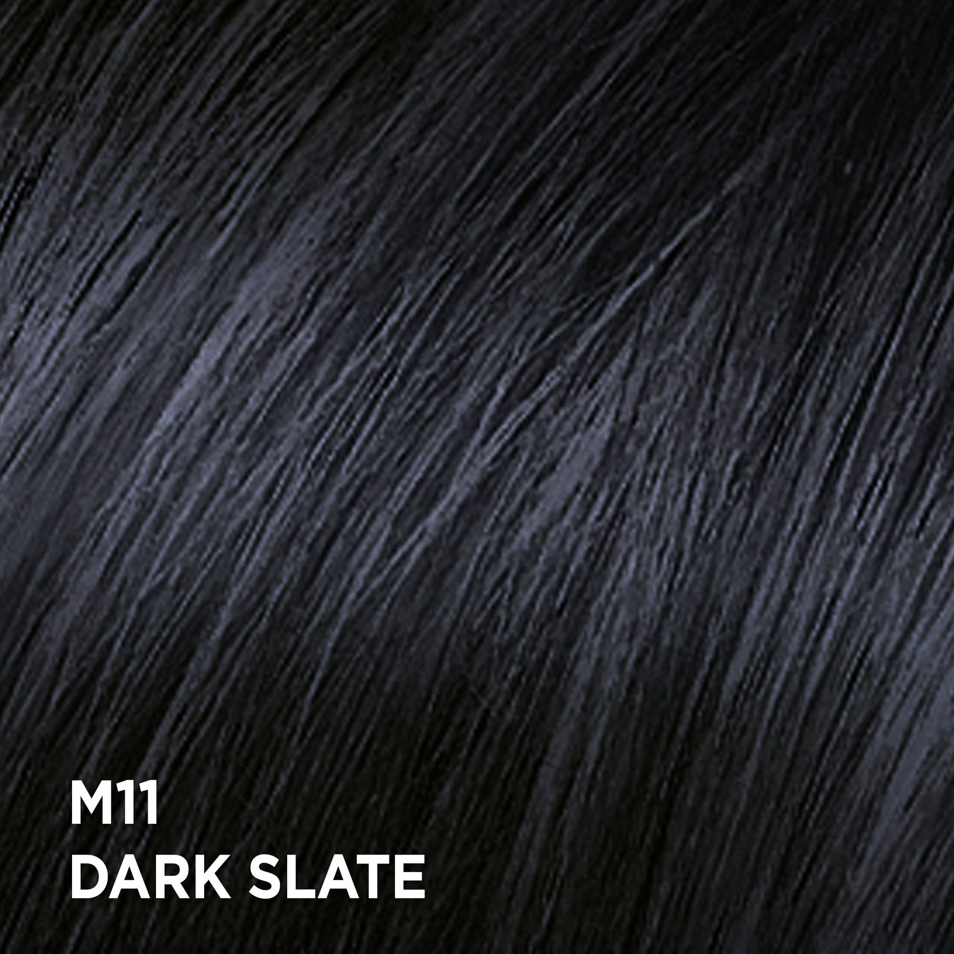 Swatch of the hair color Feria M11 Dark Slate
