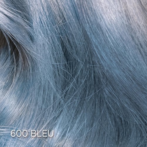 Rendu sur cheveux de la coloration Colorista 600 Bleu