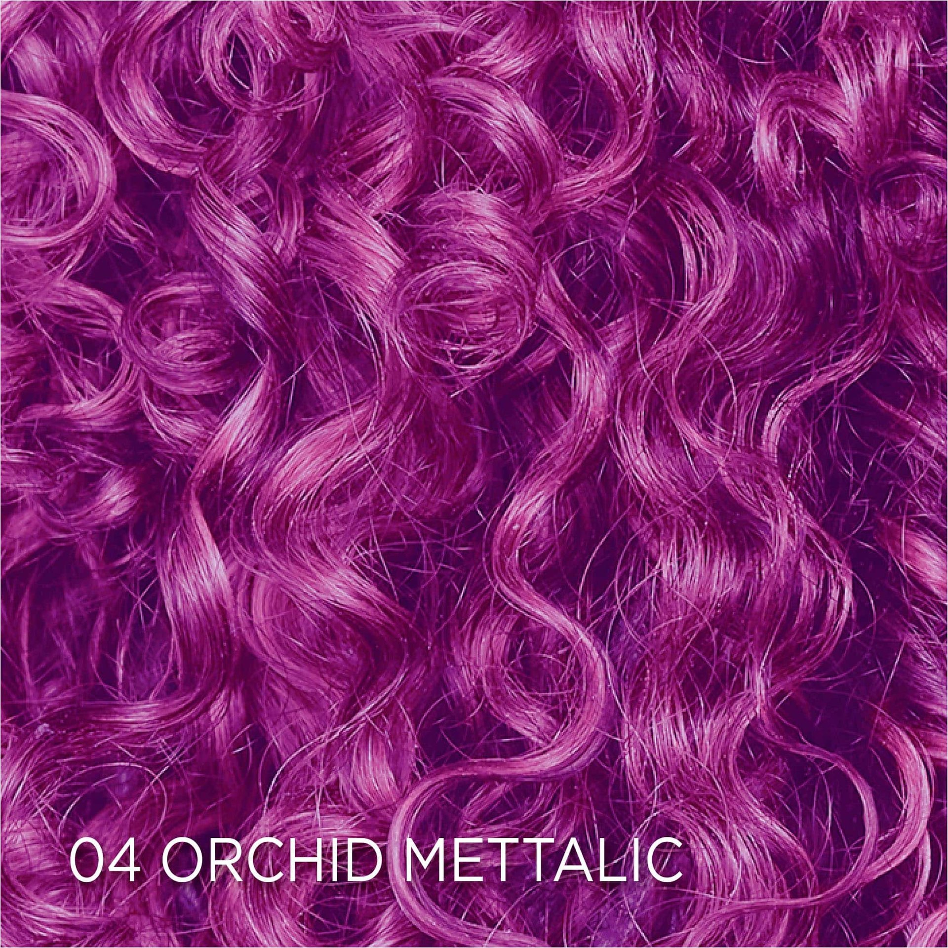 Swatch of the Colorista 04 Metallic Orchid 