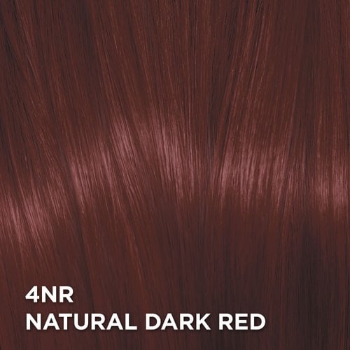 Swatch of the Excellence Crème 4NR Natural Dark Red