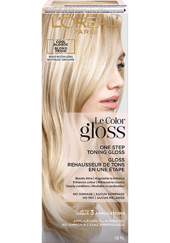 Le Color Gloss Toning Gloss, Cool Blonde - L'Oréal Paris