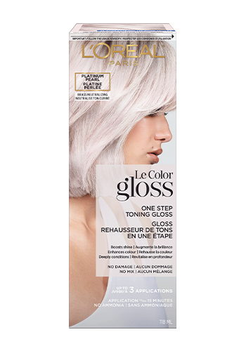 Le Color Gloss Toning Gloss, Platinium Pearl - L'Oréal Paris