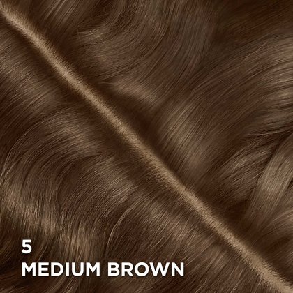 Swatch of the Magic Root Permanent 5 Medium Brown
