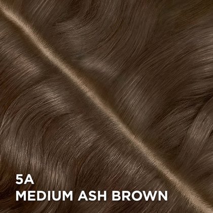 Swatch of the Magic Root Permanent 5A Medium Ash Brown