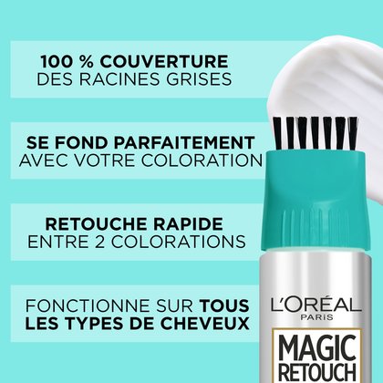 le pinceau de Magic Root Permanent avec les bénéfices