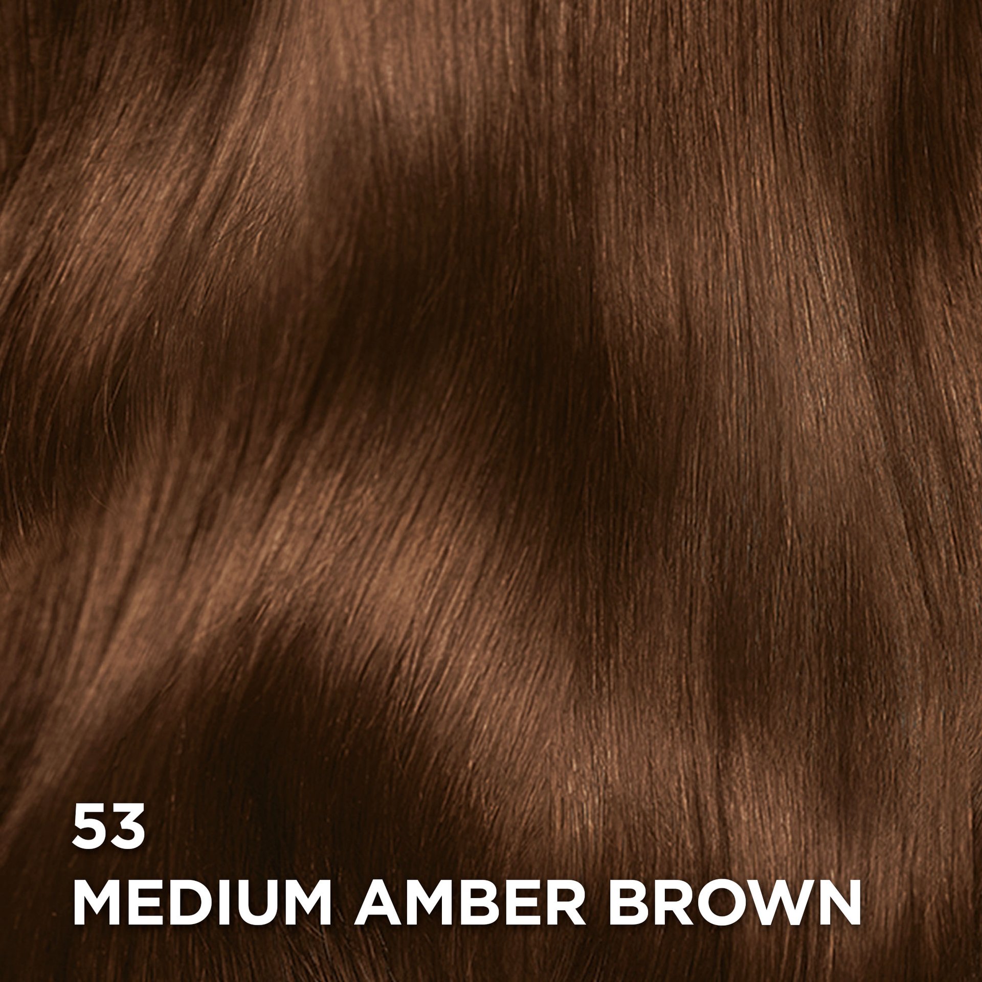 Swatch of the Superior Preference 53 Medium Amber Brown