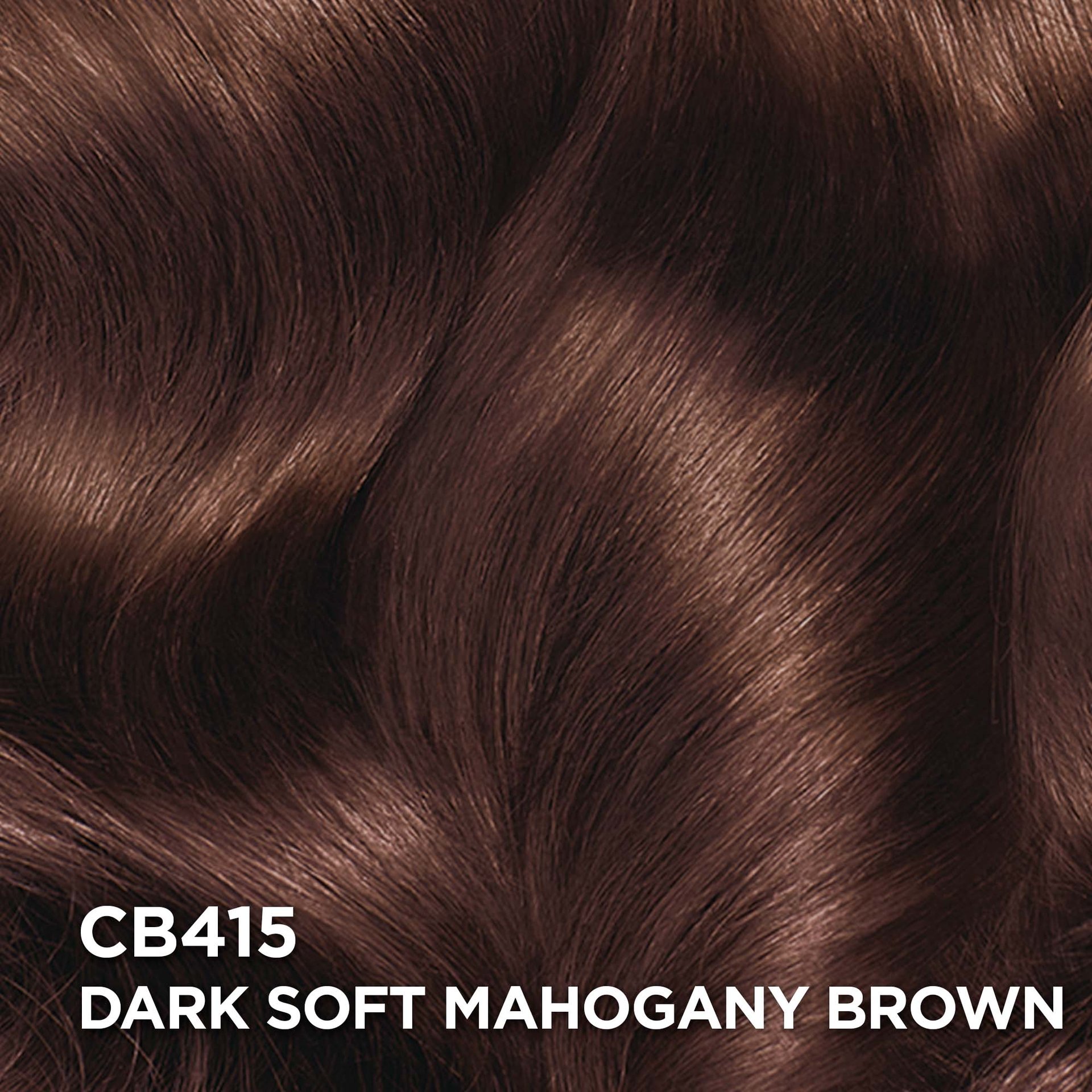 Swatch of the Superior Preference CB415 Dark Soft Mahogany Brown