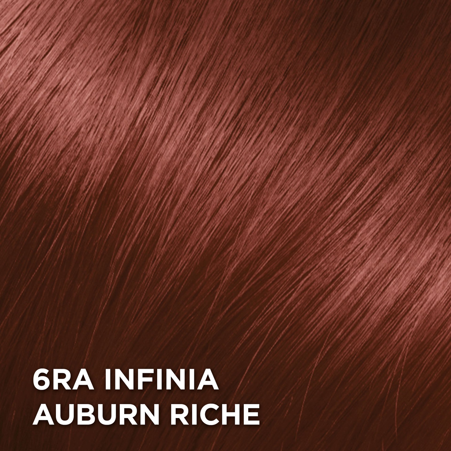 Rendu sur cheveux de la coloration Superior Preference 6RA Auburn Riche