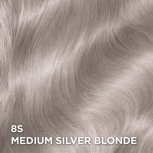 Swatch of the Superior Preference  8S Medium Silver Blonde