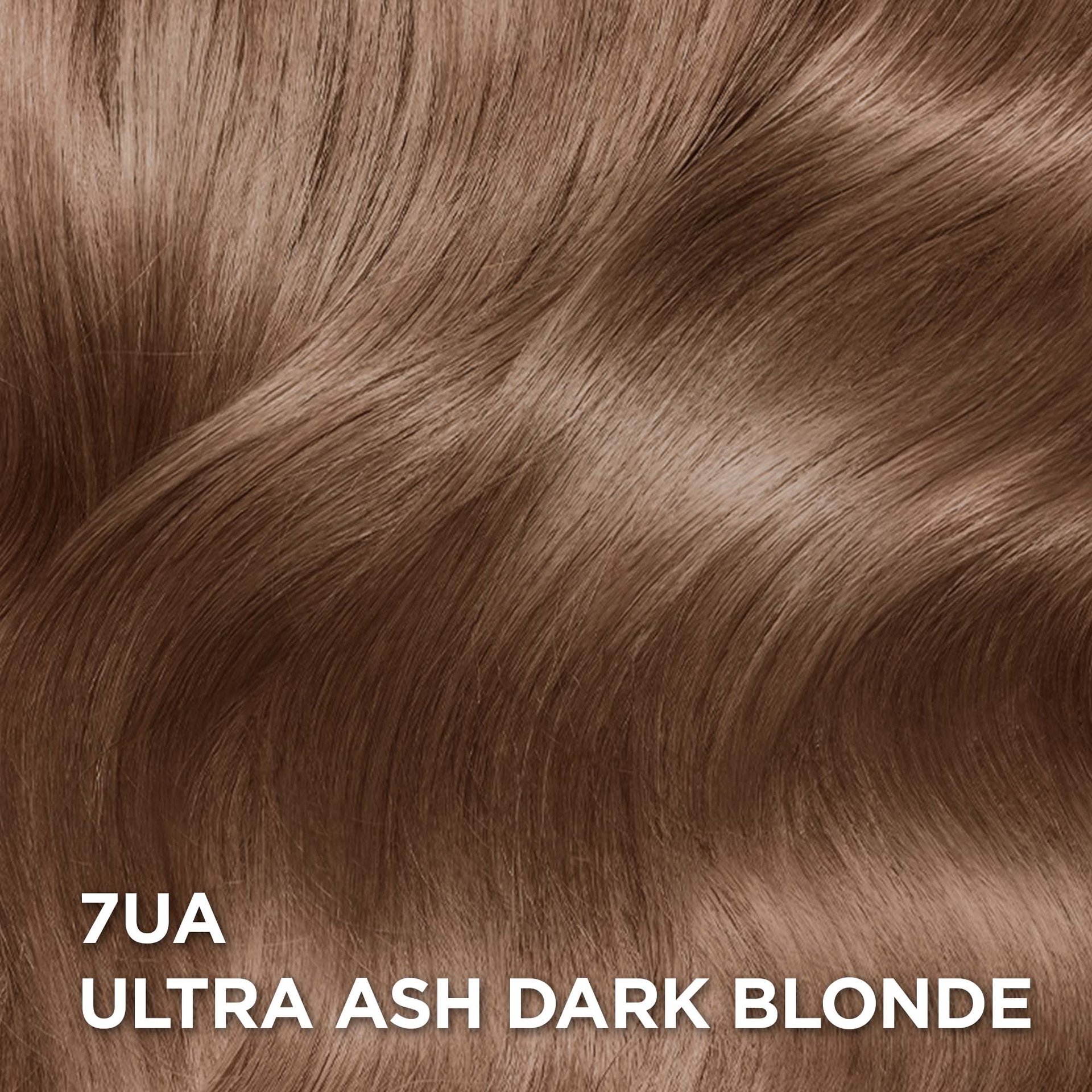 Swatch of the Superior Preference 7UA Ultra Ash Dark Blonde