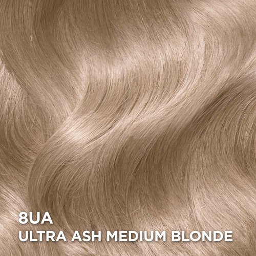 Swatch of the Superior Preference 8UA Ultra Ash Medium Blonde