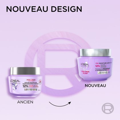 Nouveau design du masque hyaluron plump