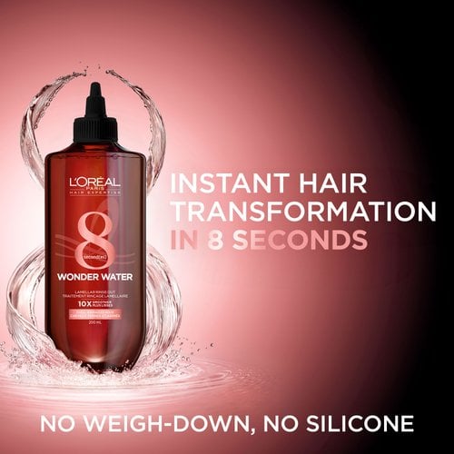 Wonder water transforms hair instantly in 8 seconds
