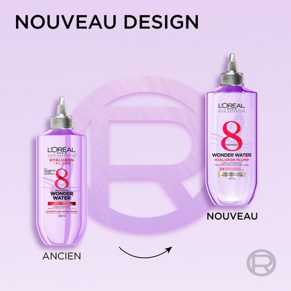 Nouveau design du wonder water hyaluron plump